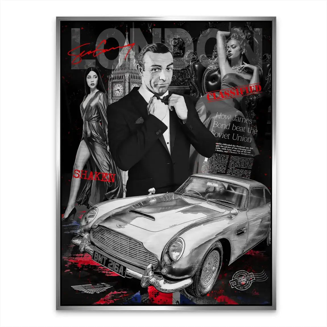 Bond London Style Aludibond Gebürstet INGALERIE