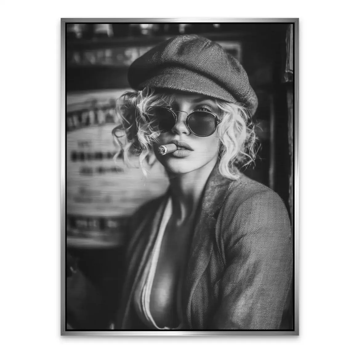 Smoked Confidence Noir Alu Gebürstet Bild
