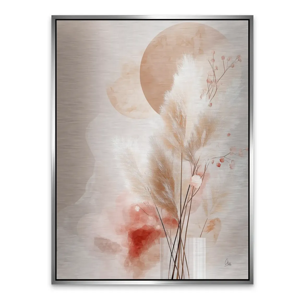 Amber Fields Alu Gebürstet Bild