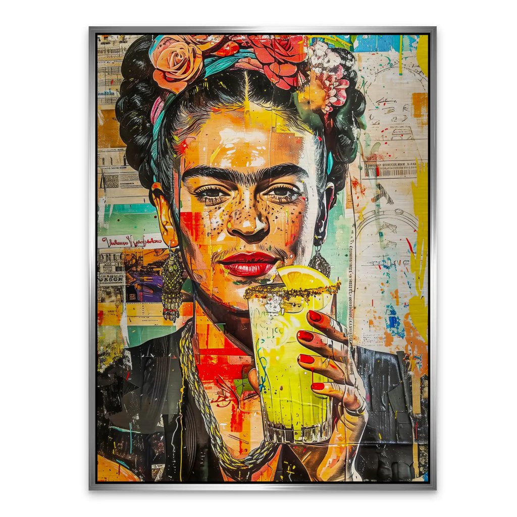 Frida Mexico Art Aludibond Gebürstet INGALERIE