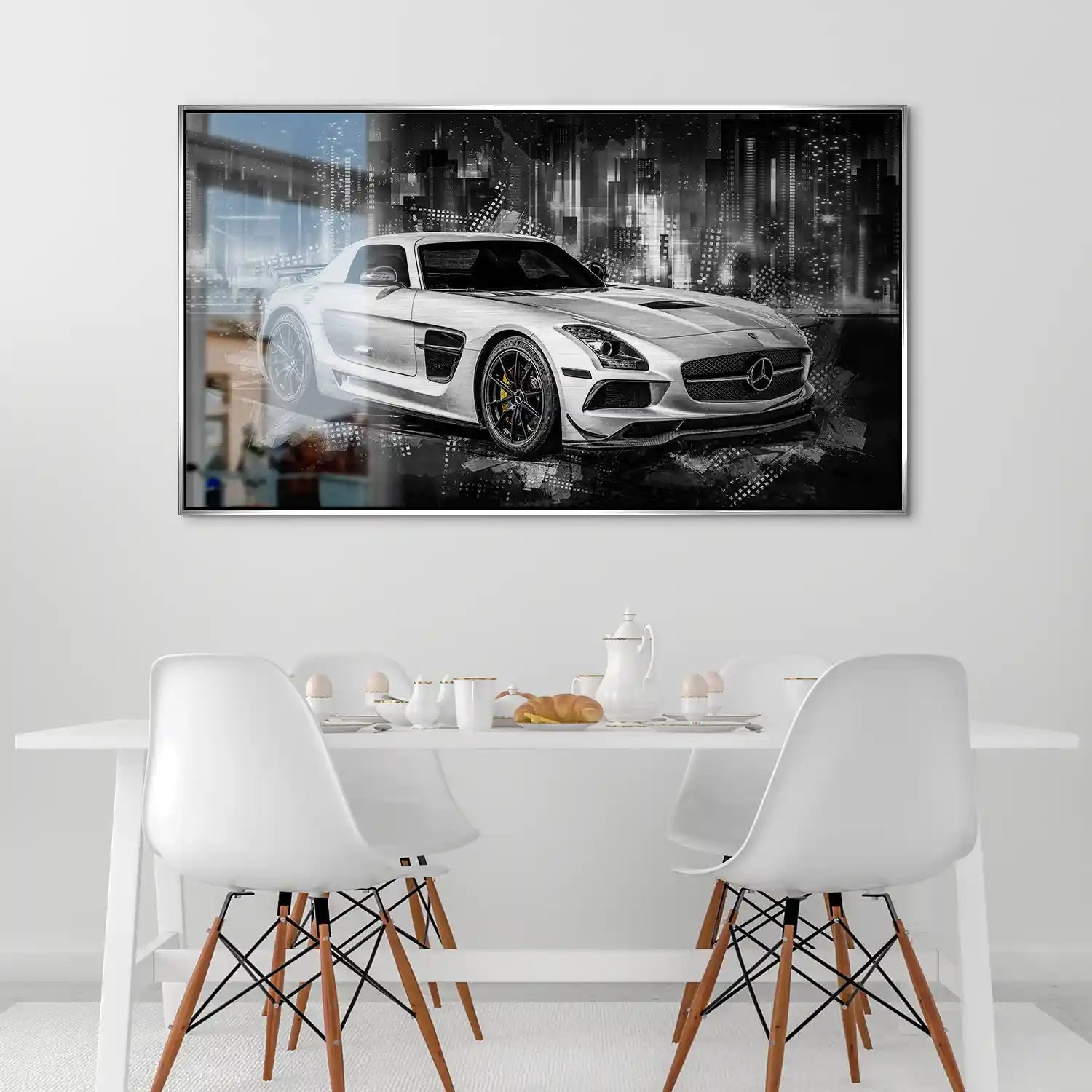 Mercedes SLS City Style Alu Gebürstet INGALERIE