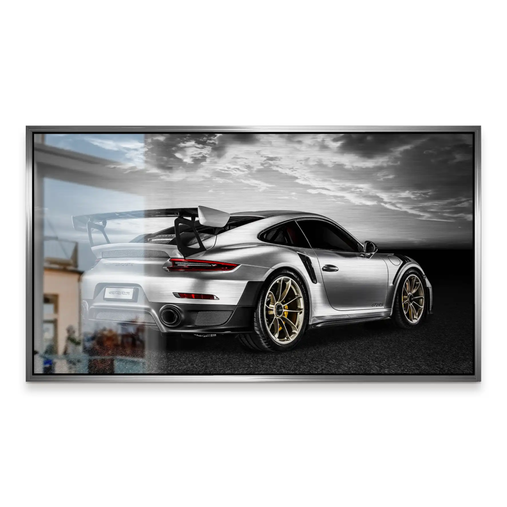 Porsche GT2 RS Sunset City Style Alu Gebürstet INGALERIE