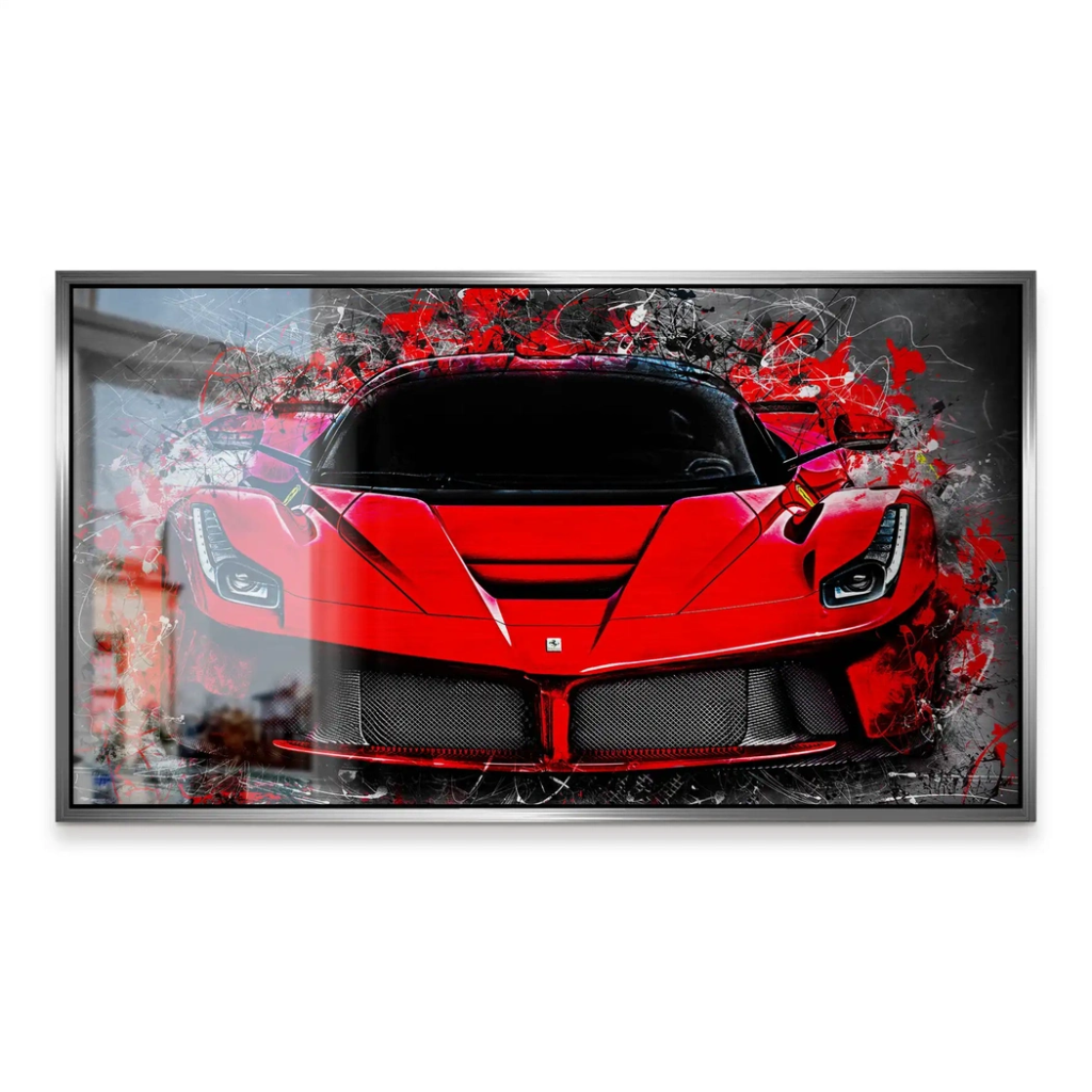 La Ferrari Abstrakt Alu Gebürstet INGALERIE