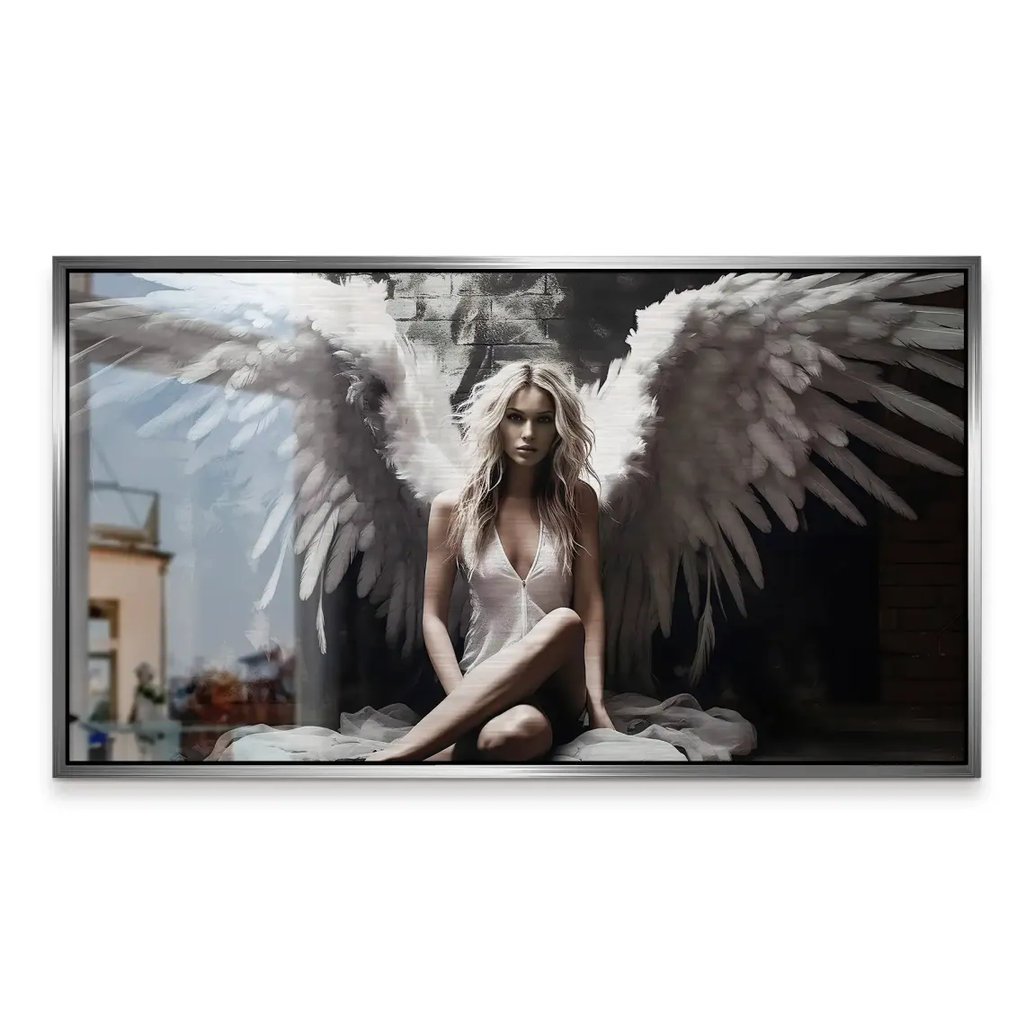 Angel Wings Alu Gebürstet