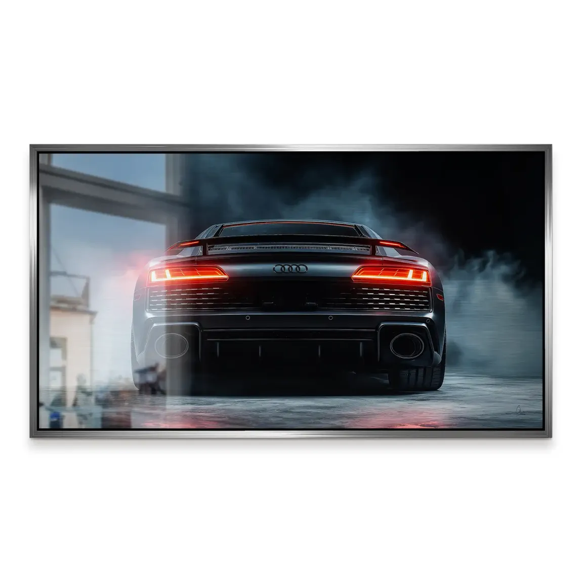 Audi R8 Dark Side Alu Gebürstet Bild