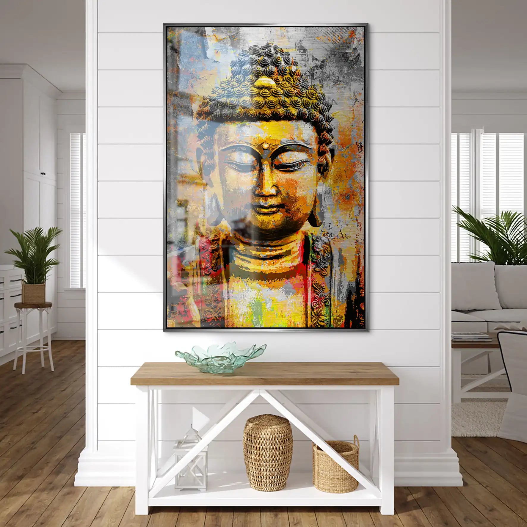 Buddha Boho Style AluDibond Gebürstet INGALERIE