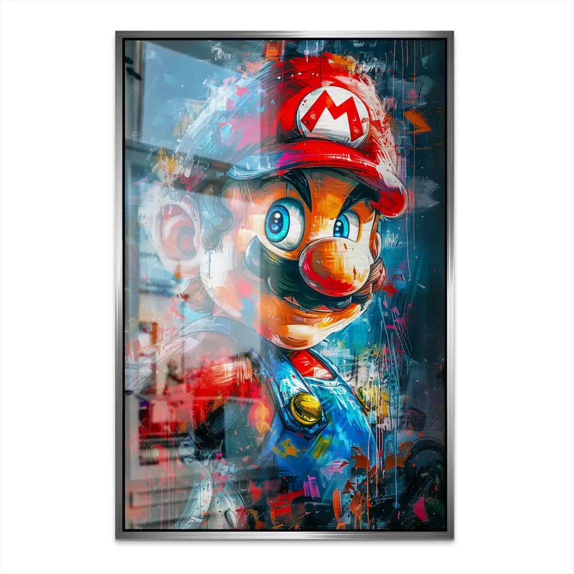 Abstrakt Mario Alu Dibond Gebürstet INGALERIE