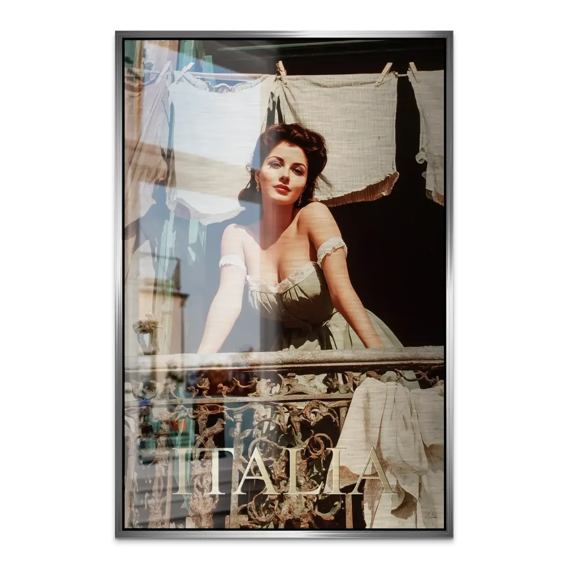 Bella Donna Alu Dibond Bild gebürstet