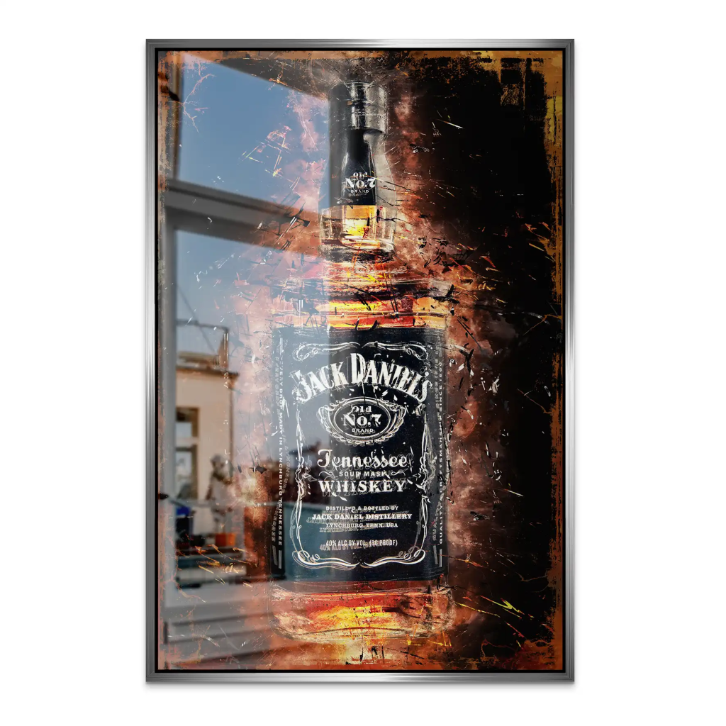 Jack Whisky AluDibond Gebürstet INGALERIE