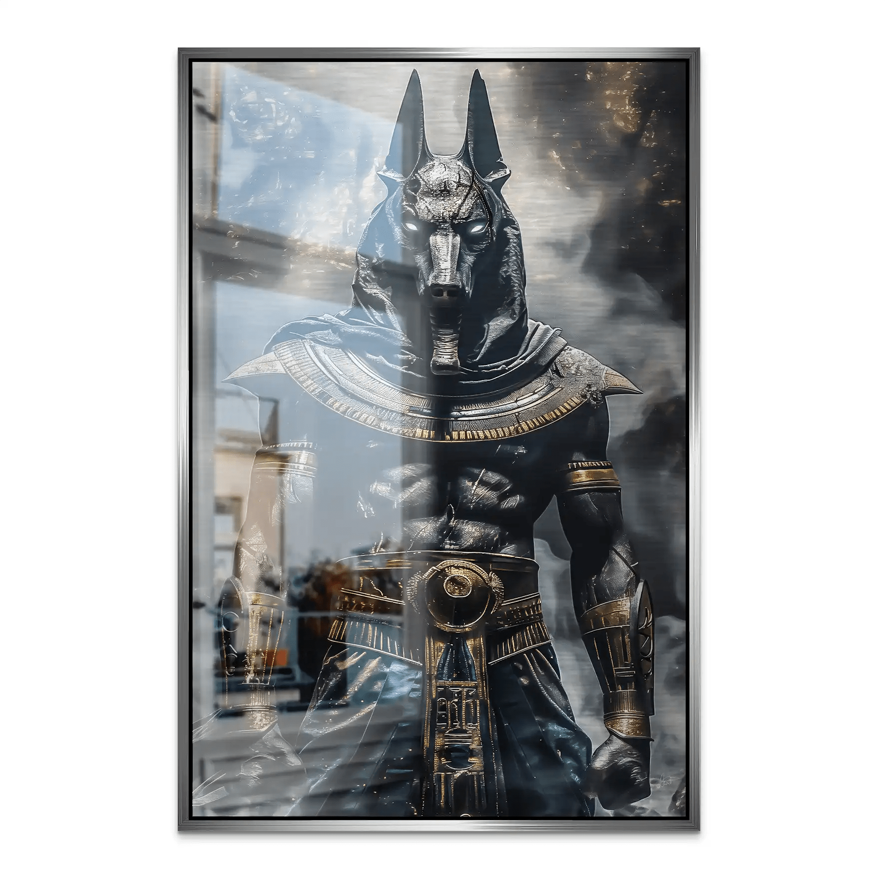 Anubis Dark AluDibond Gebürstet INGALERIE