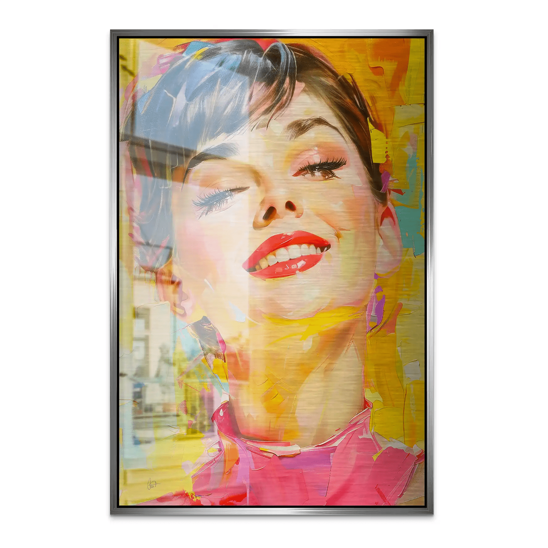 Audrey Modern Art AluDibond Gebürstet INGALERIE