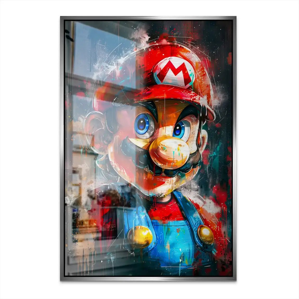 Abstrakt Mario Nr.2 Alu Dibond Gebürstet INGALERIE