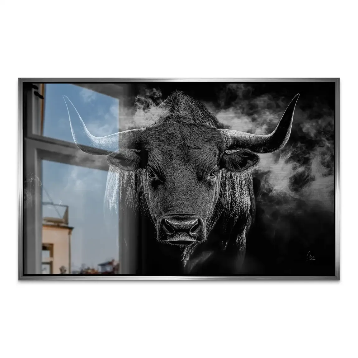 Black Bull Vision  Alu Gebürstet