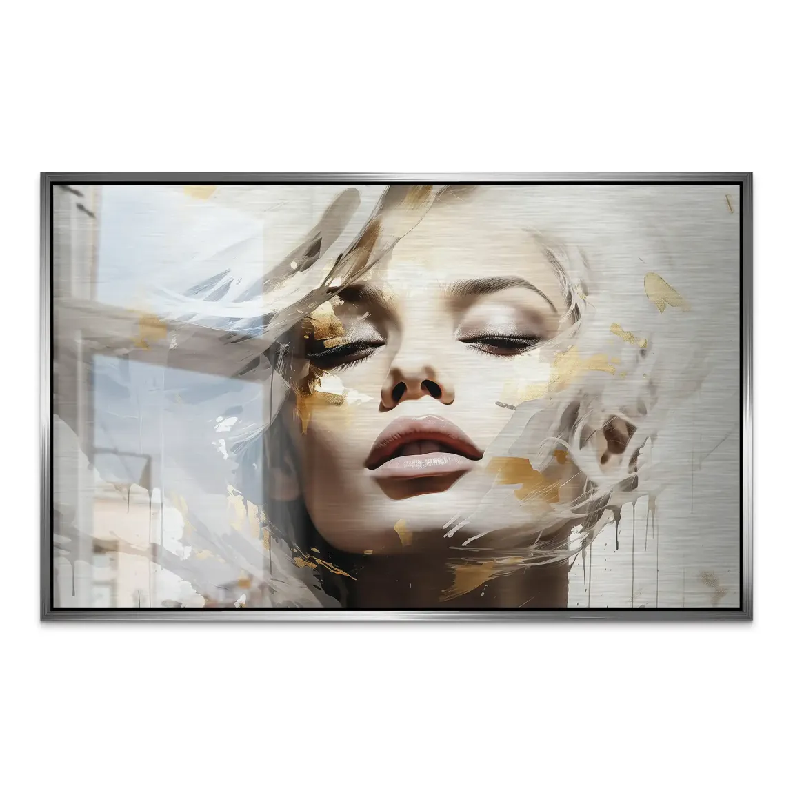 Golden Dreams AluDibond Gebürstet