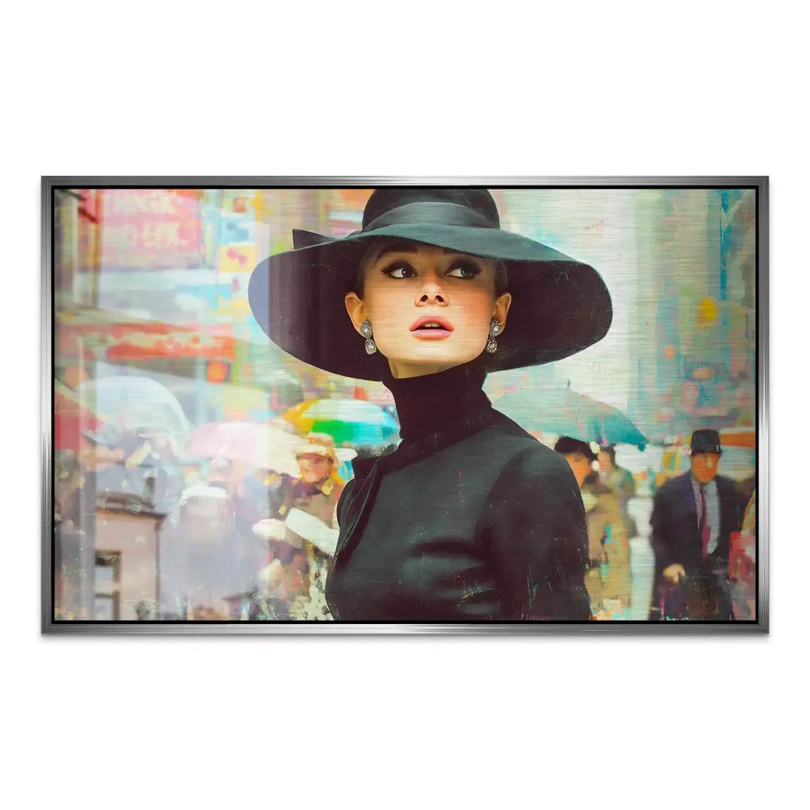 Audrey in New York Nr.2 AluDibond Gebürstet INGALERIE