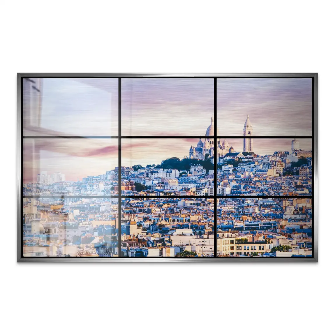 Paris Montmartre AluDibond Gebürstet