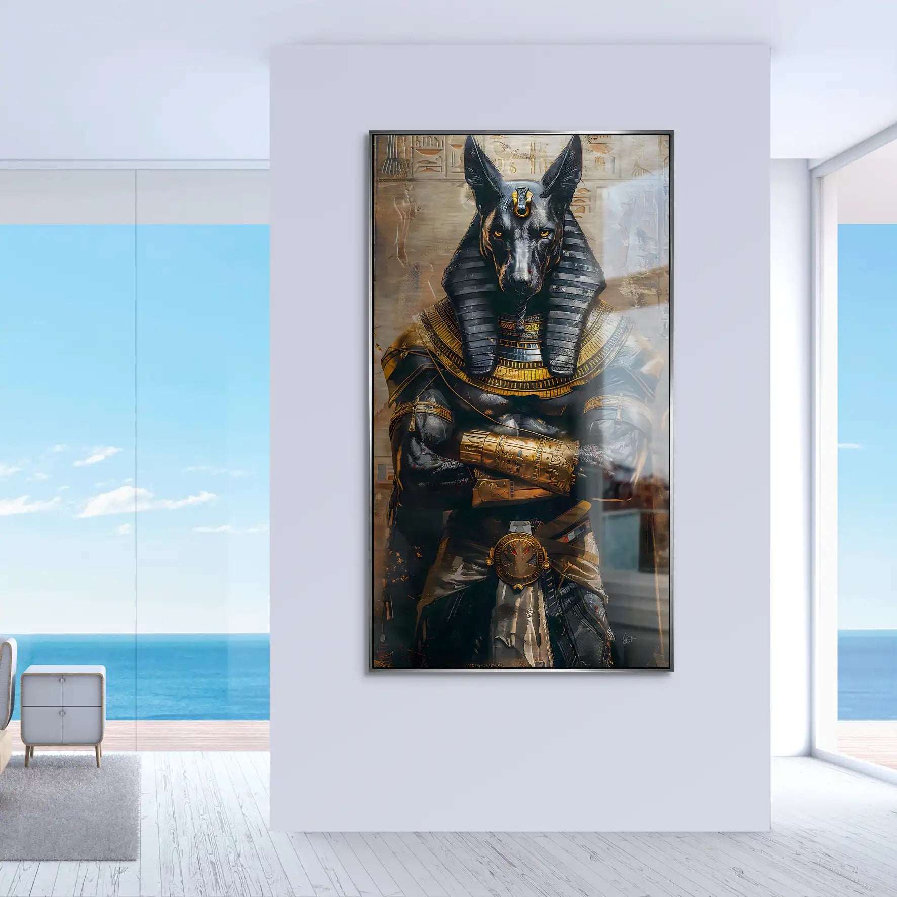 Anubis Nr.2 Alu Gebürstet INGALERiE