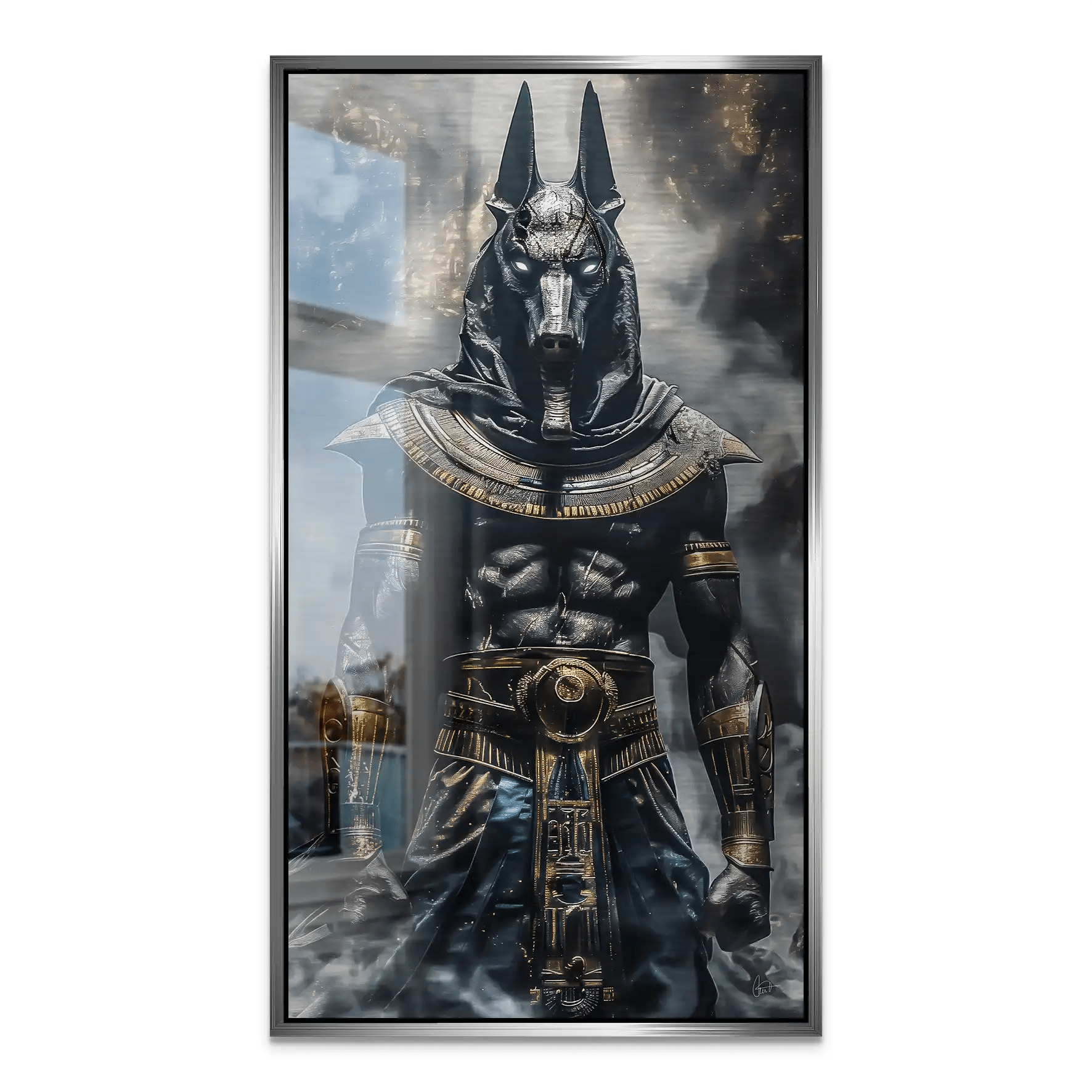 Anubis Black Alu Gebürstet INGALERiE