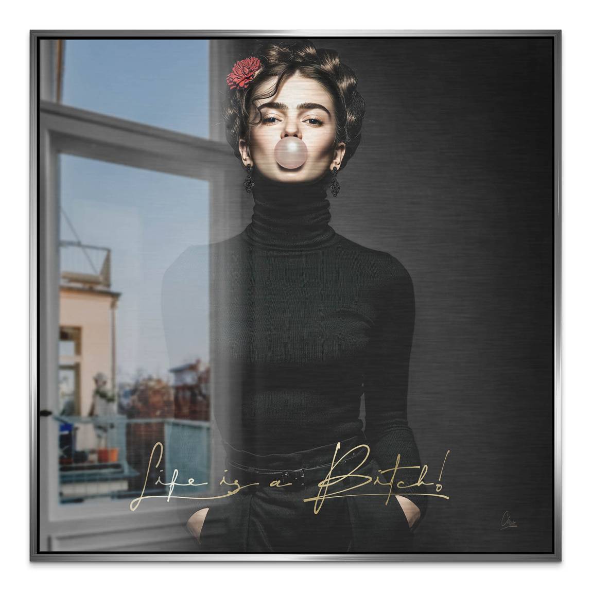 Fridas Life Alu Gebürstet Bild