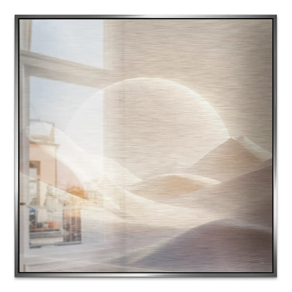 Desert Light Alu Gebürstet Bild