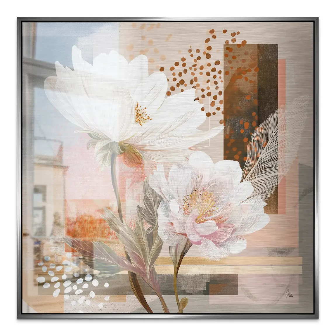 Soft Bloom Alu Gebürstet Bild