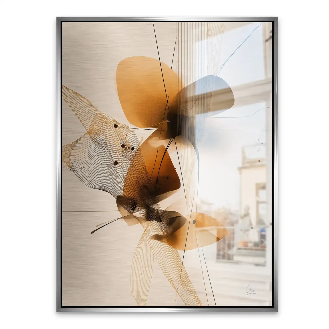 Amber Flow Harmony Alu Gebürstet Bild