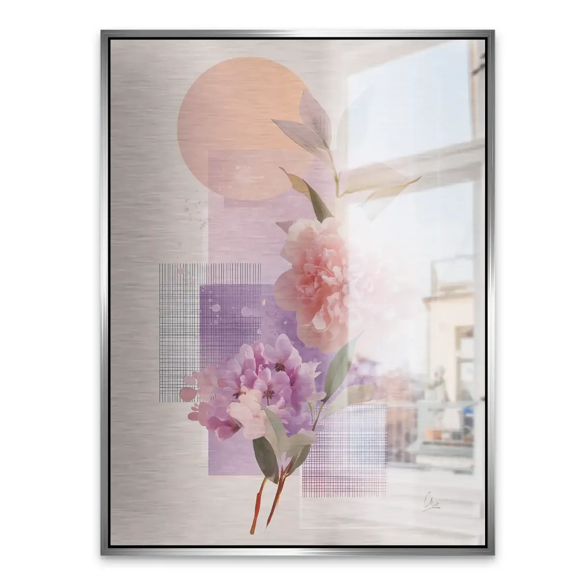 Soft Petal Harmony Alu Gebürstet Bild