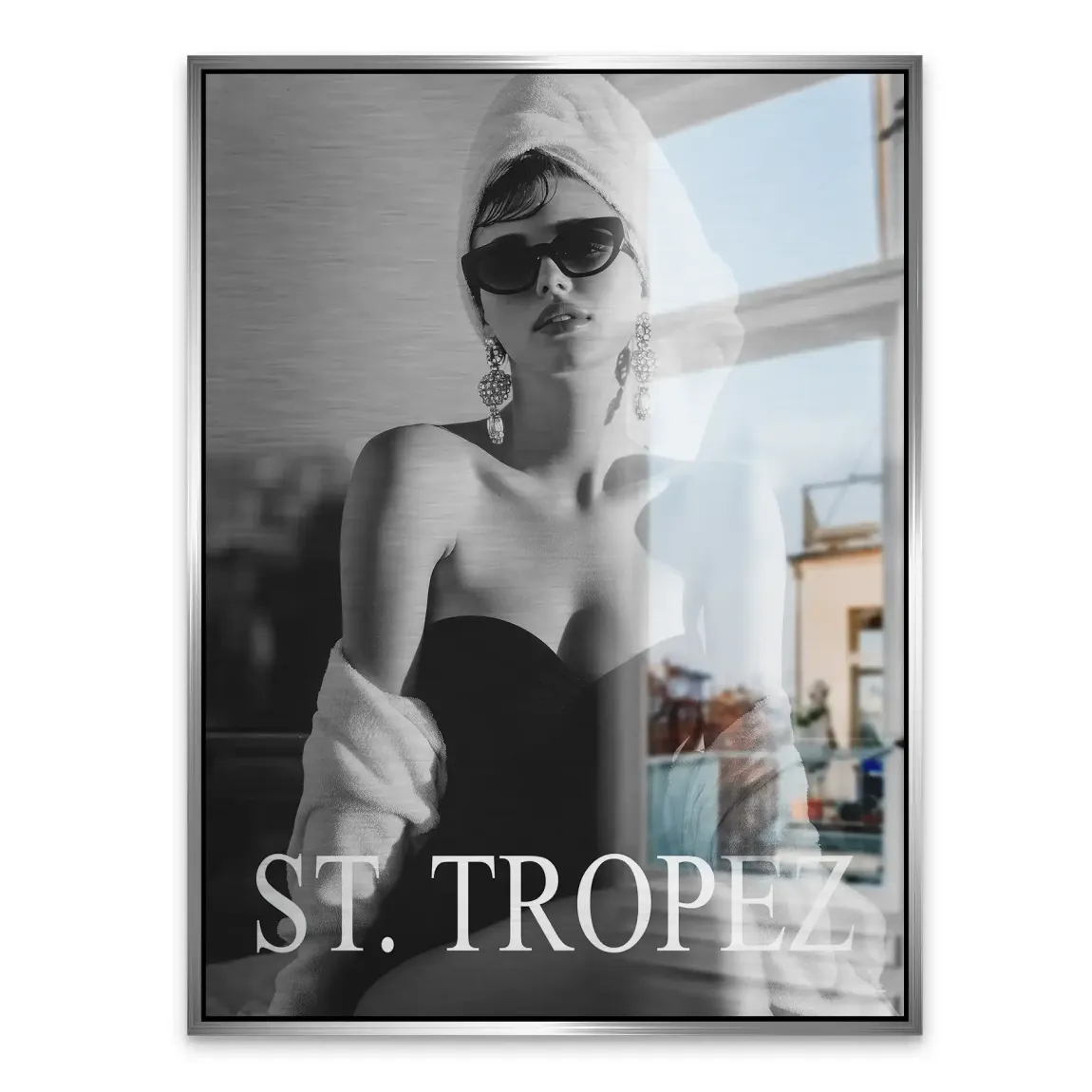 St. Tropez Glam Alu Gebürstet Bild