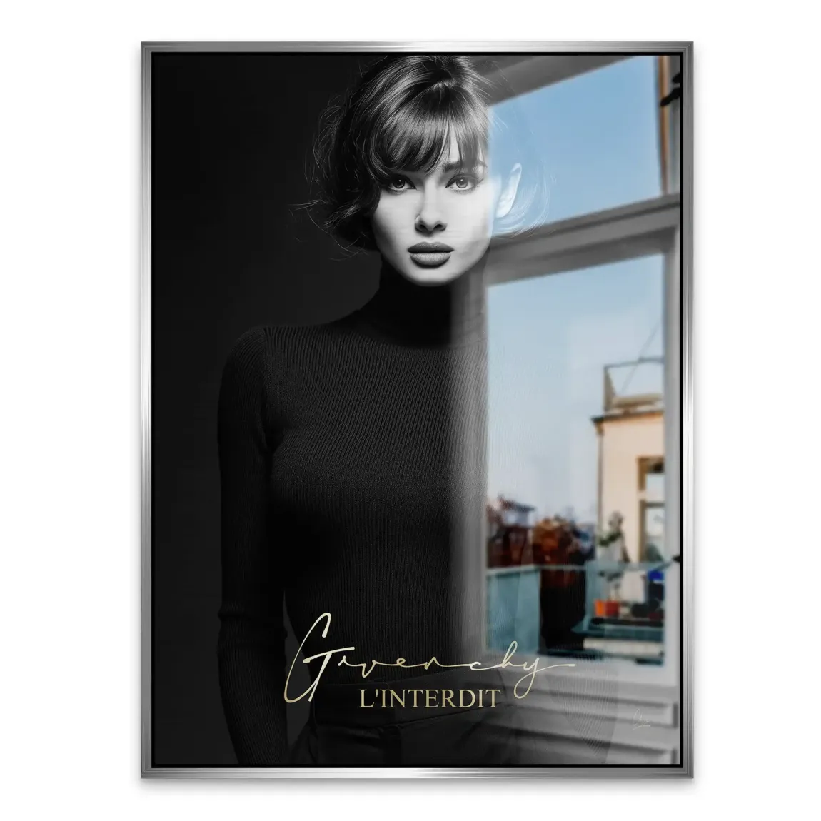 Audrey Givenchy Noir Alu Gebürstet Bild