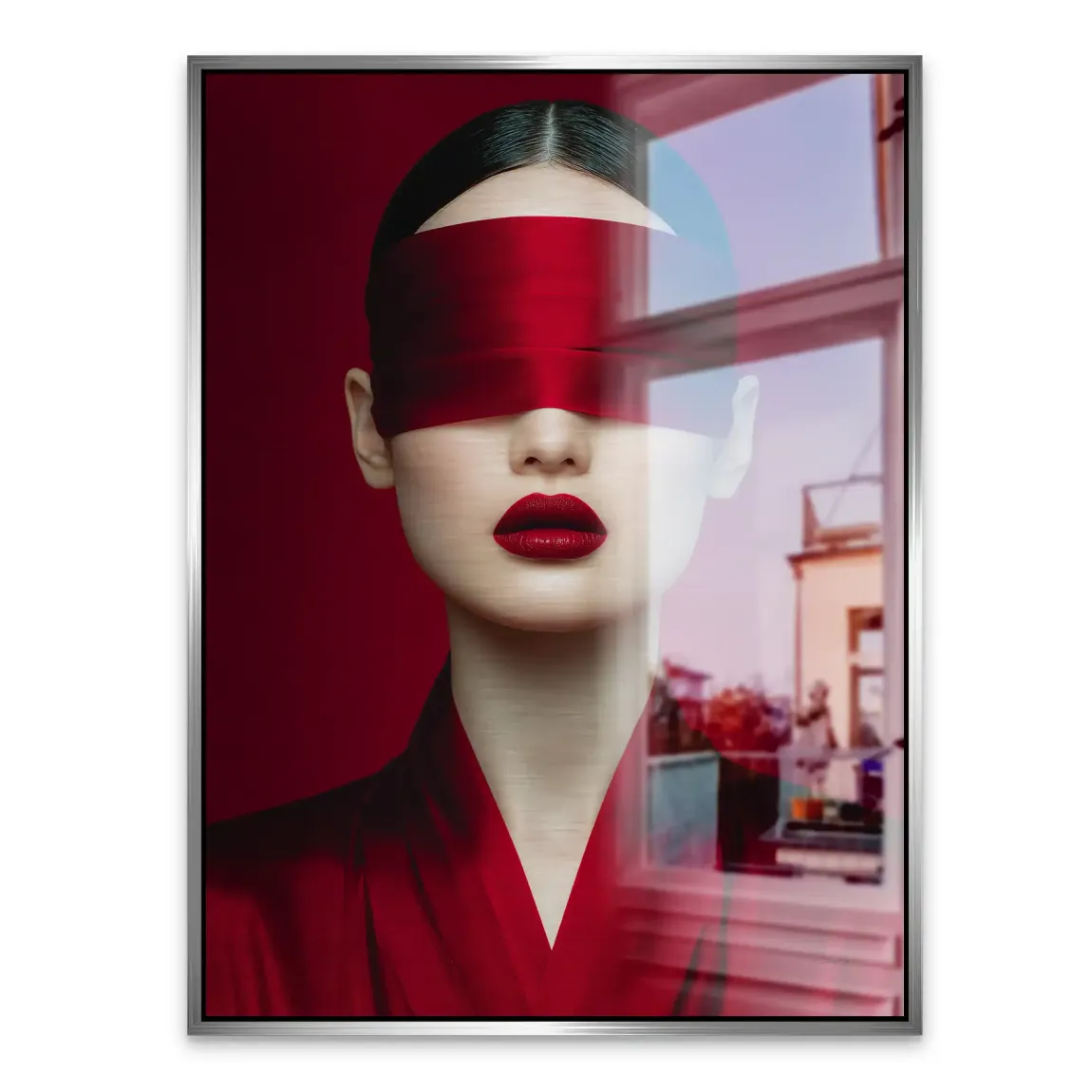 Blind Art Alu Gebürstet Bild