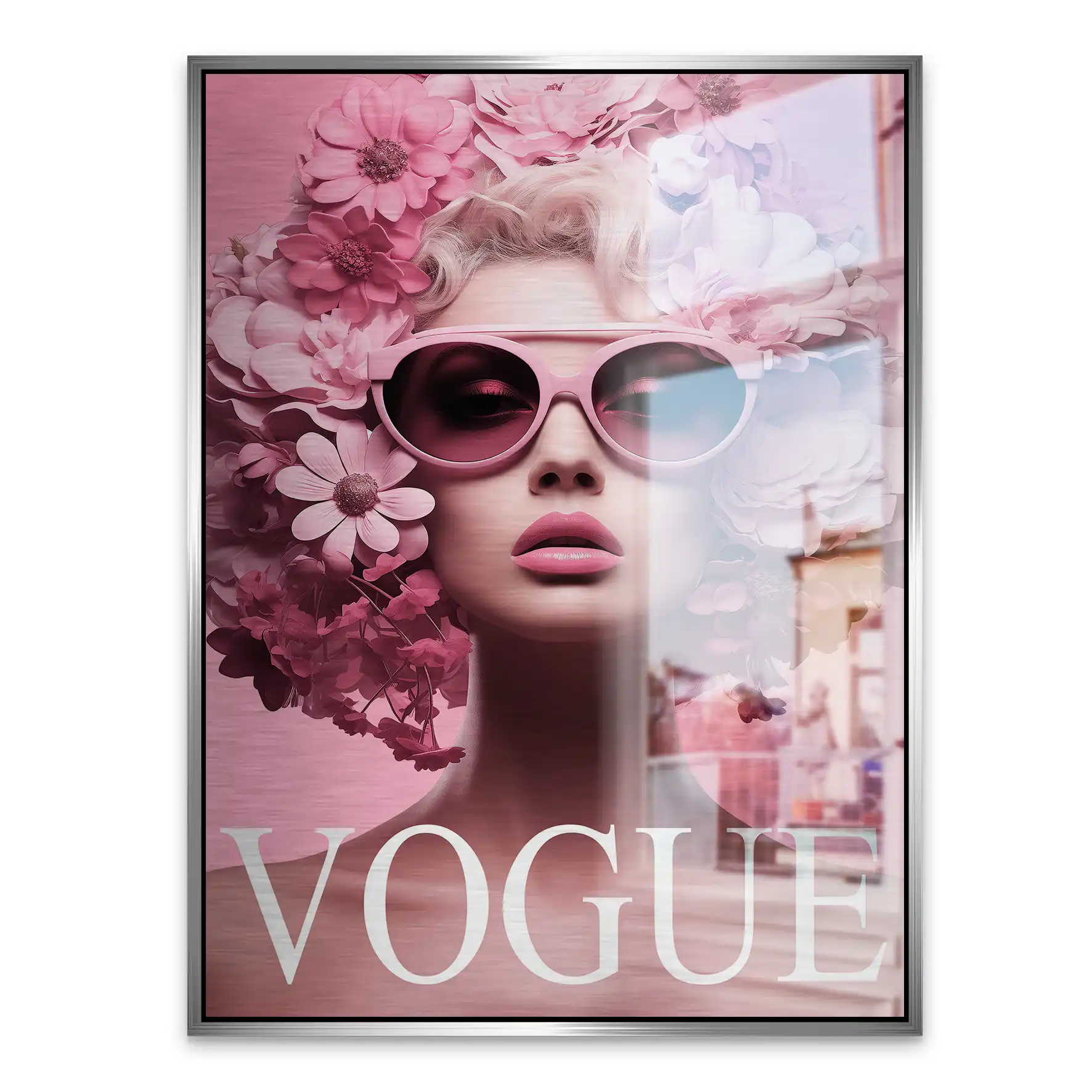 Pink Vogue Aludibond Gebürstet INGALERIE