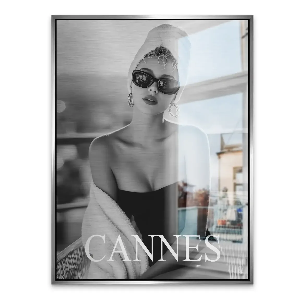 Cannes Glamour Alu Gebürstet Bild