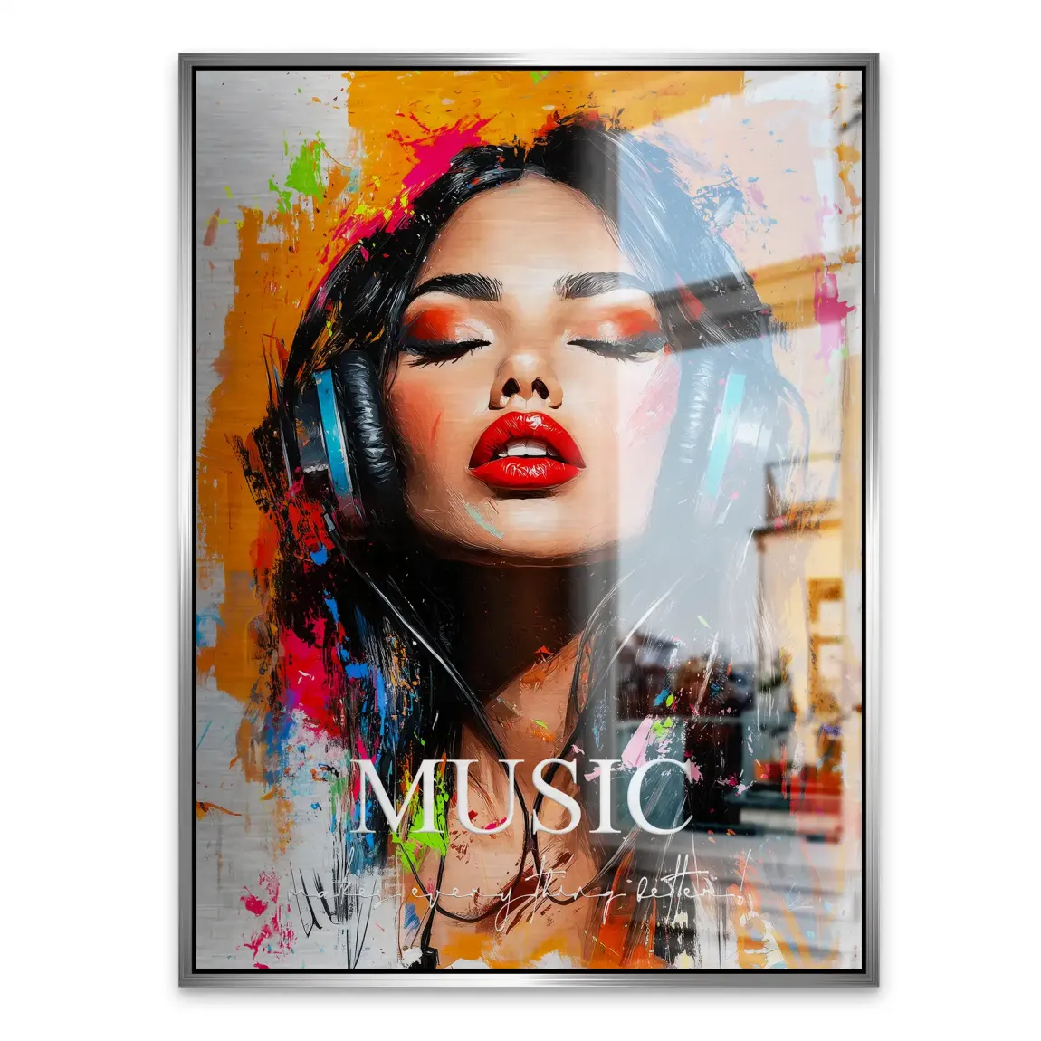 Music Soul Alu Gebürstet Bild