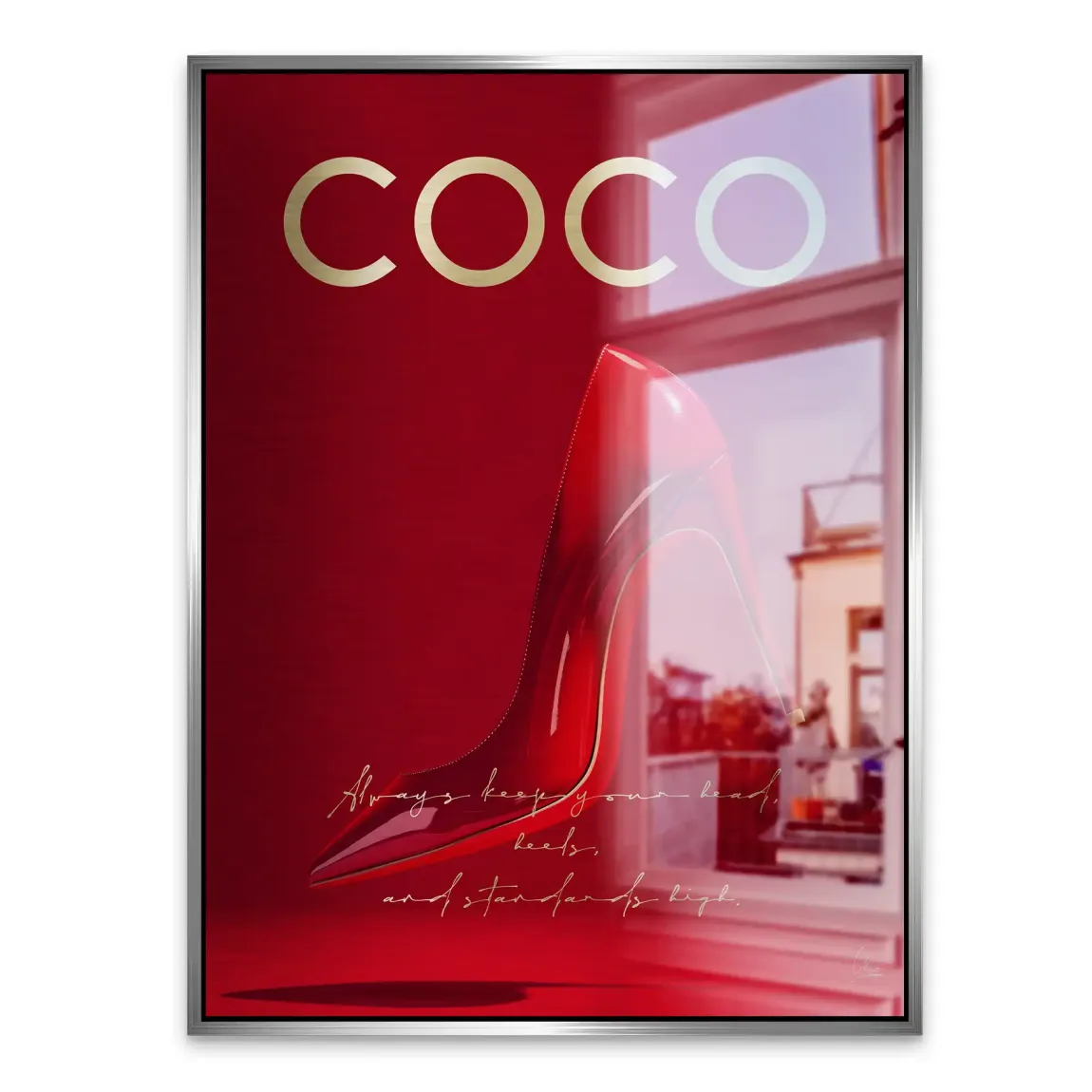 Coco Heels Alu Gebürstet Bild