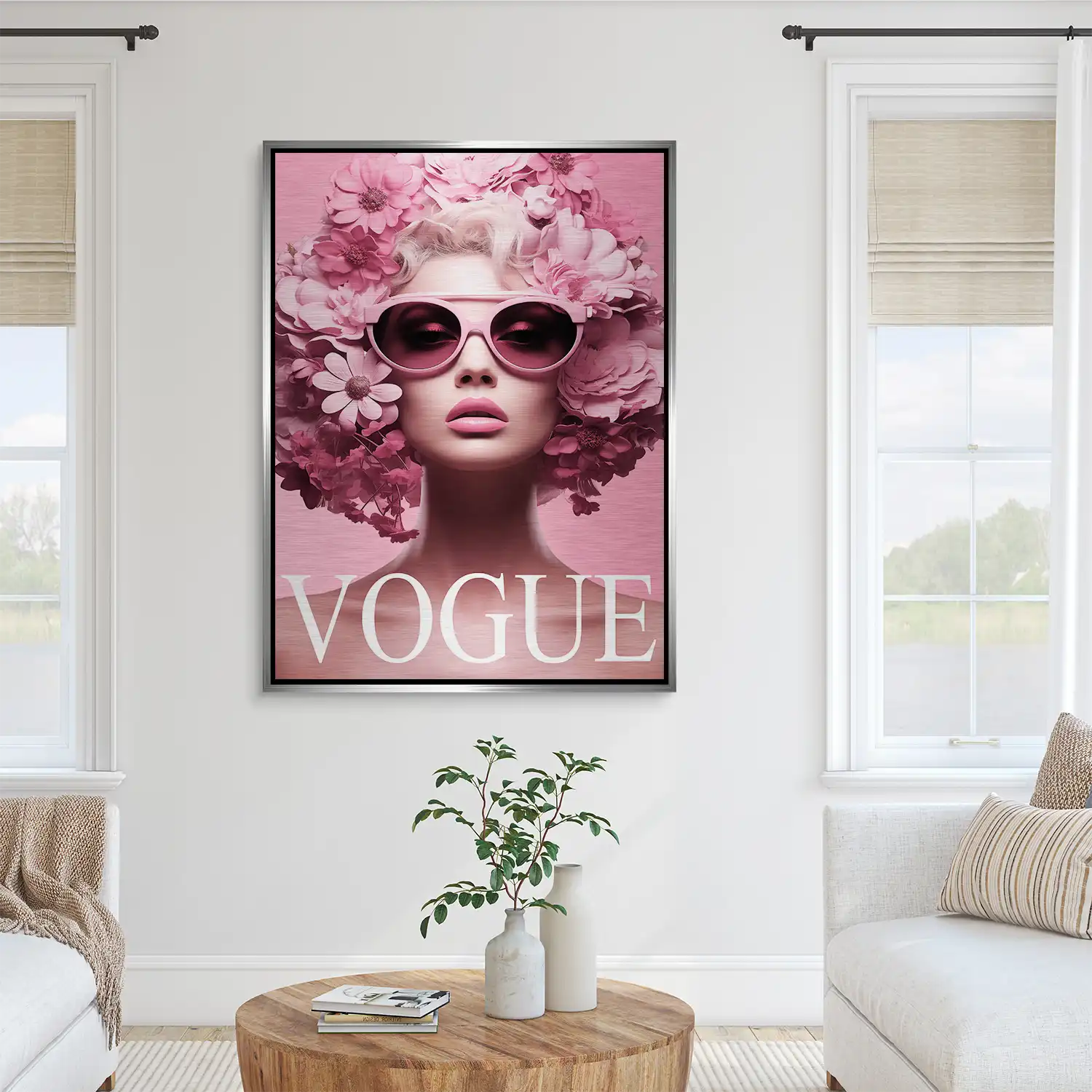 Pink Vogue Aludibond Gebürstet INGALERIE