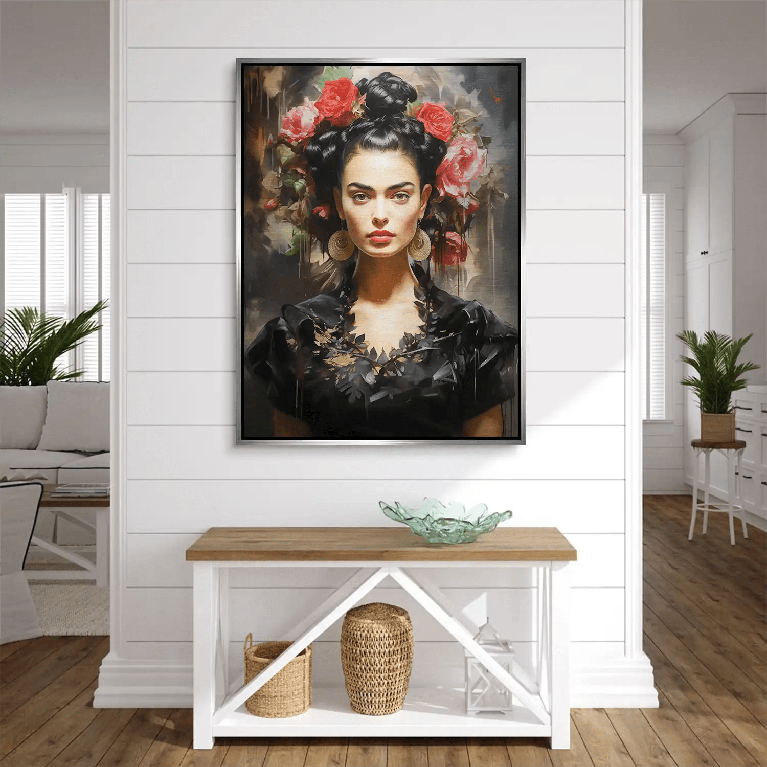 Frida Kahlo Beauty Aludibond Gebürstet INGALERIE