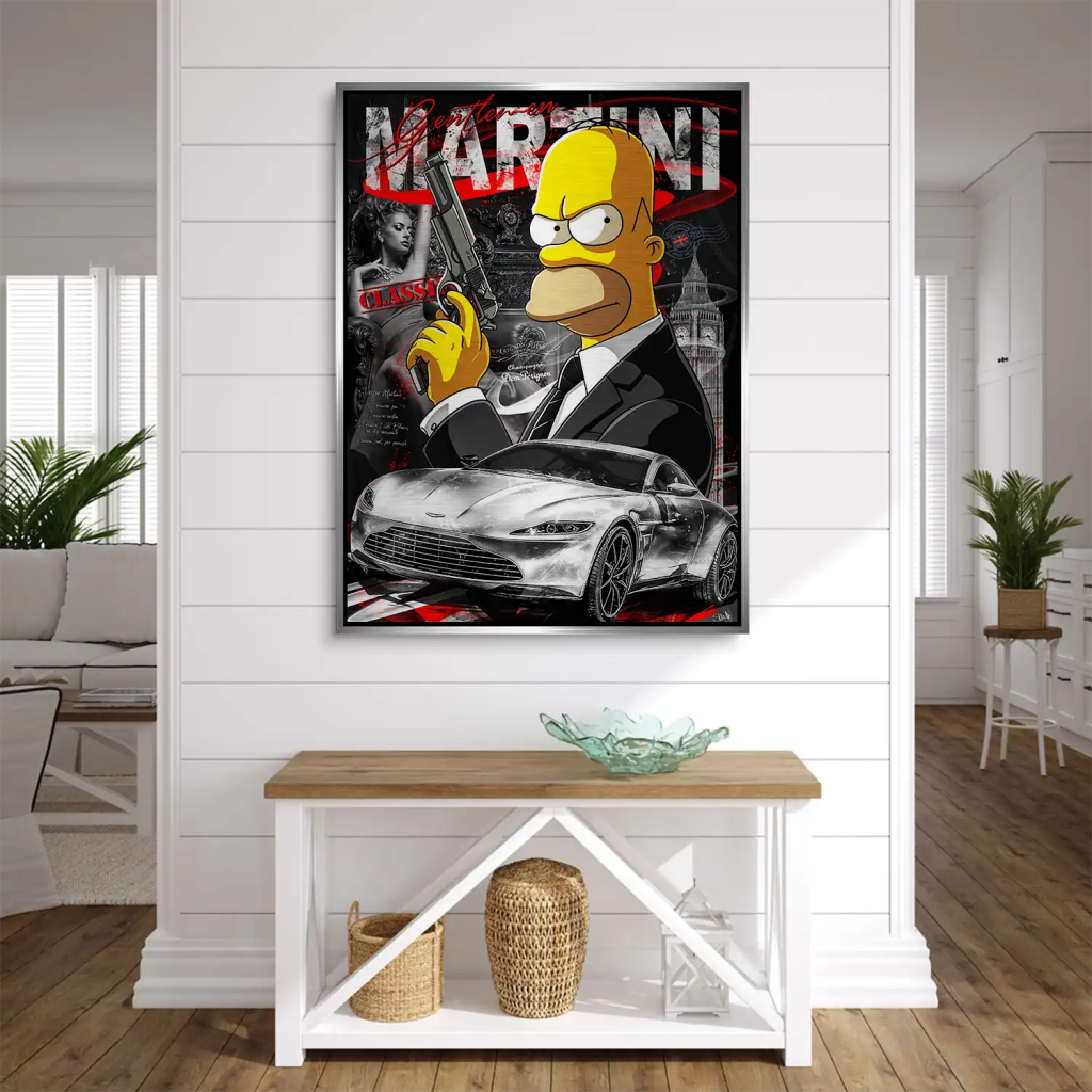 Homer Bond Style Aludibond Gebürstet INGALERIE
