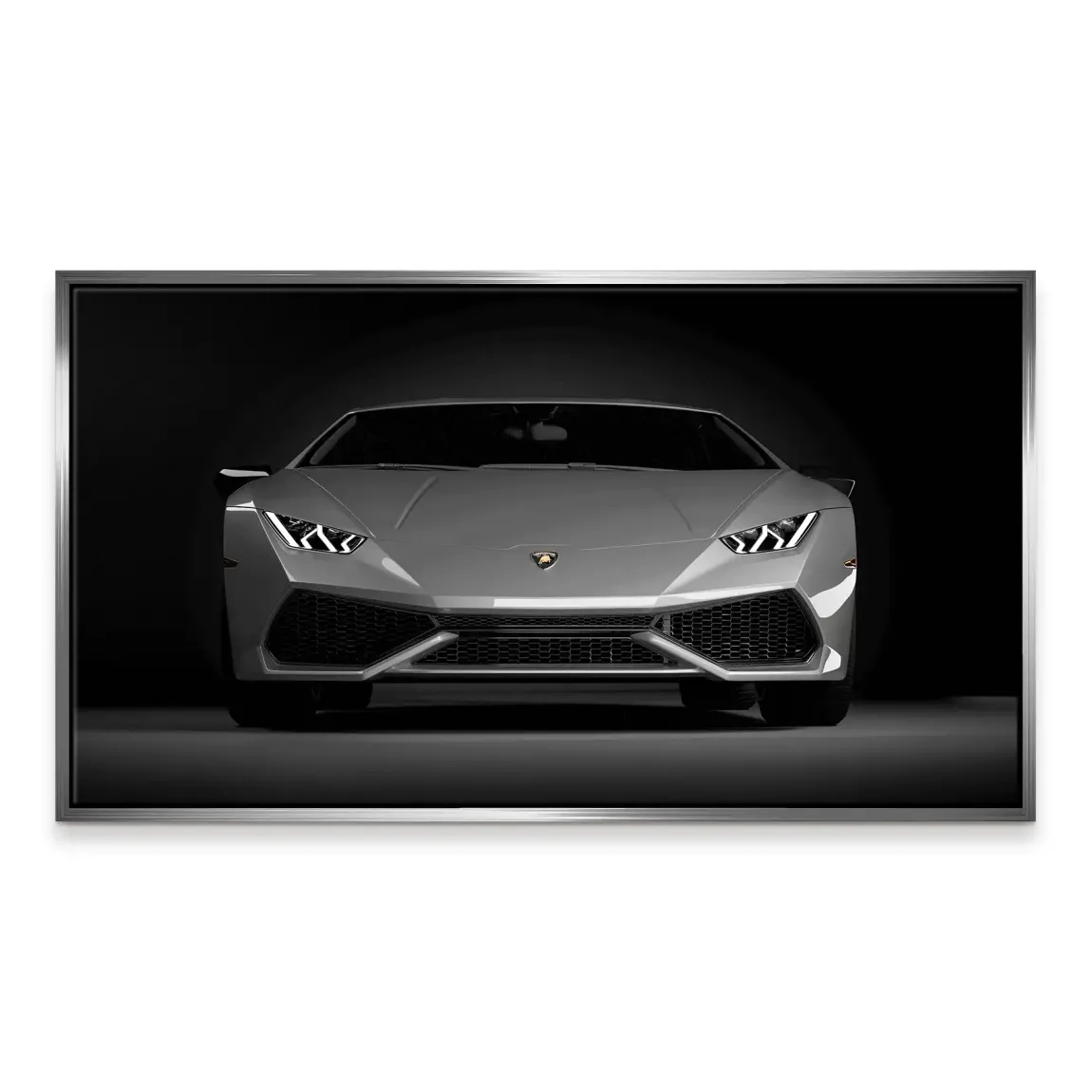 Midnight Lambo Vision Leinwand Bild