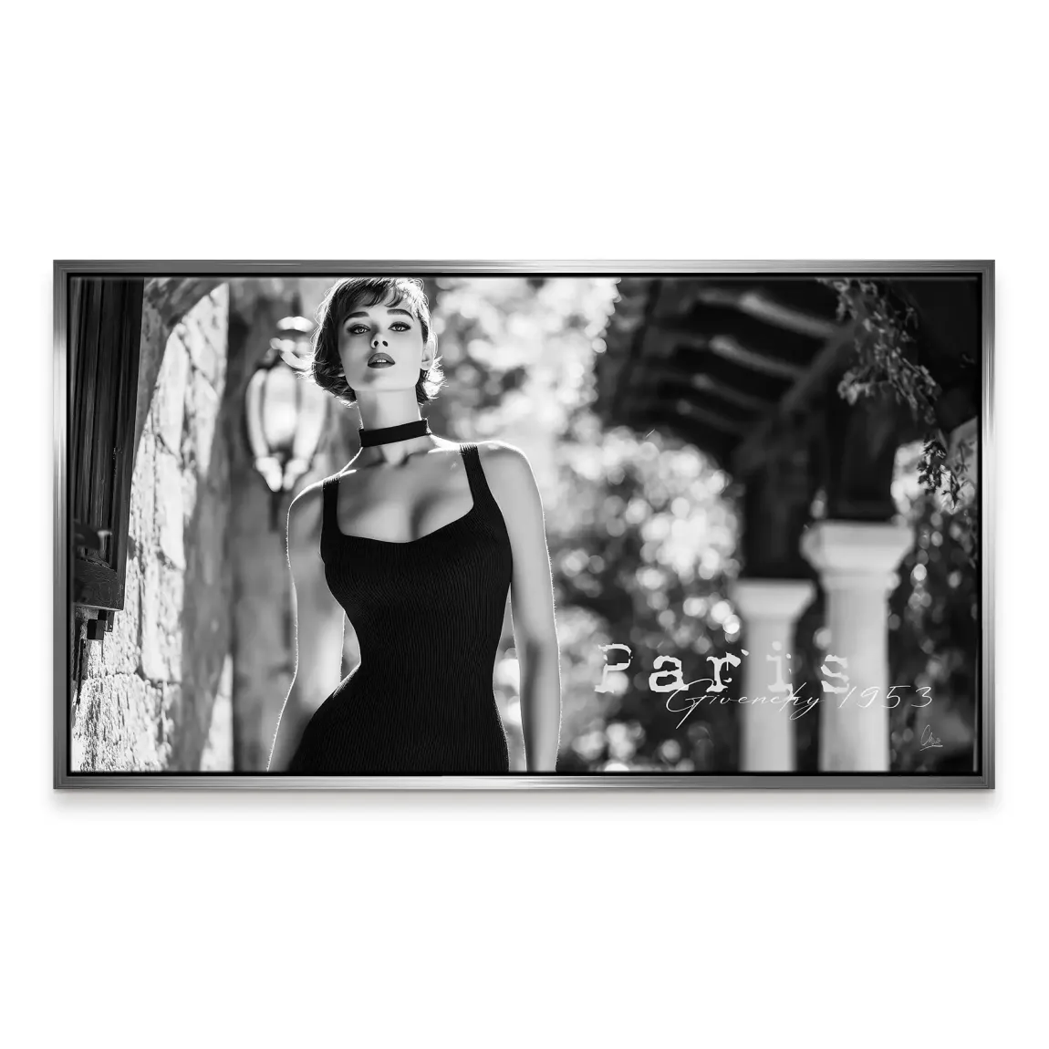 Audrey Hepburn Givenchy Leinwand Bild