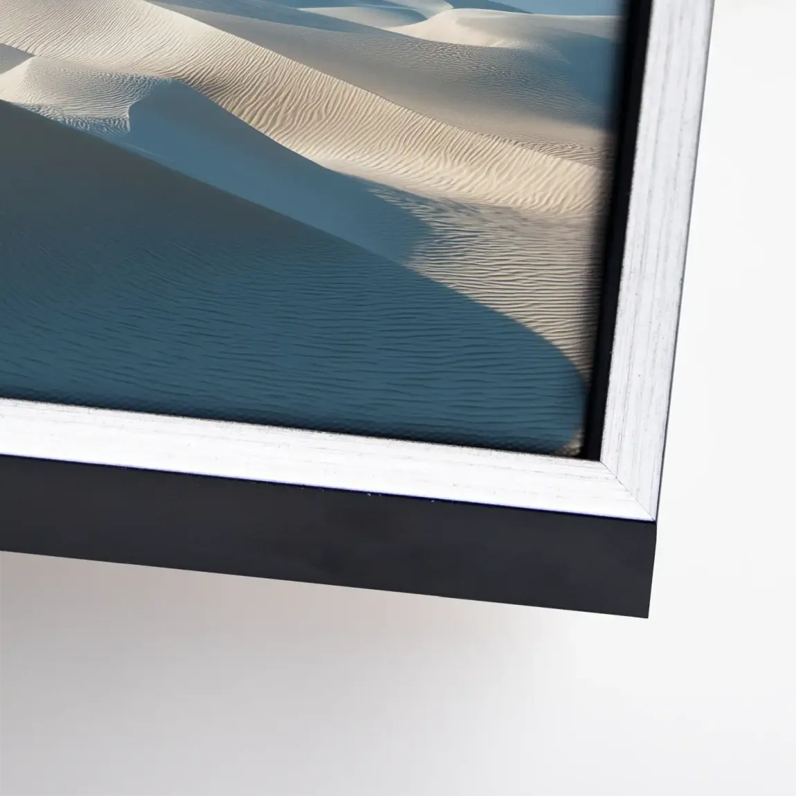 White Desert Leinwand Bild