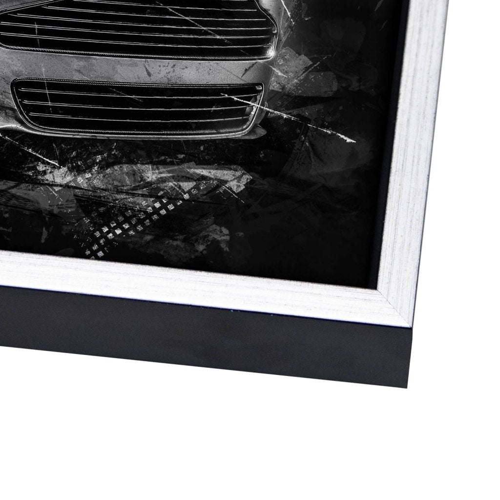 Aston Martin Abstrakt Dark Style Leinwand Bild INGALERIE