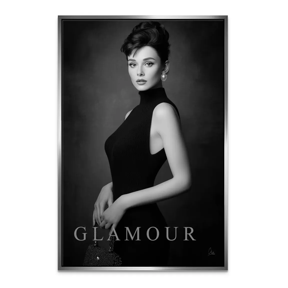 Audrey Glam Allure Leinwand Bild