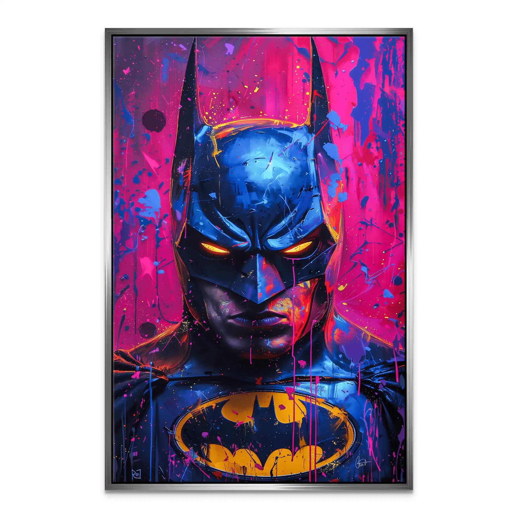 Batman Art Leinwand Bild INGALERIE