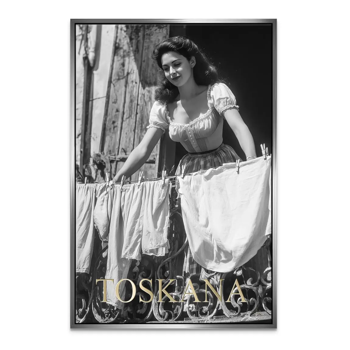 Bella Toskana Leinwand Bild