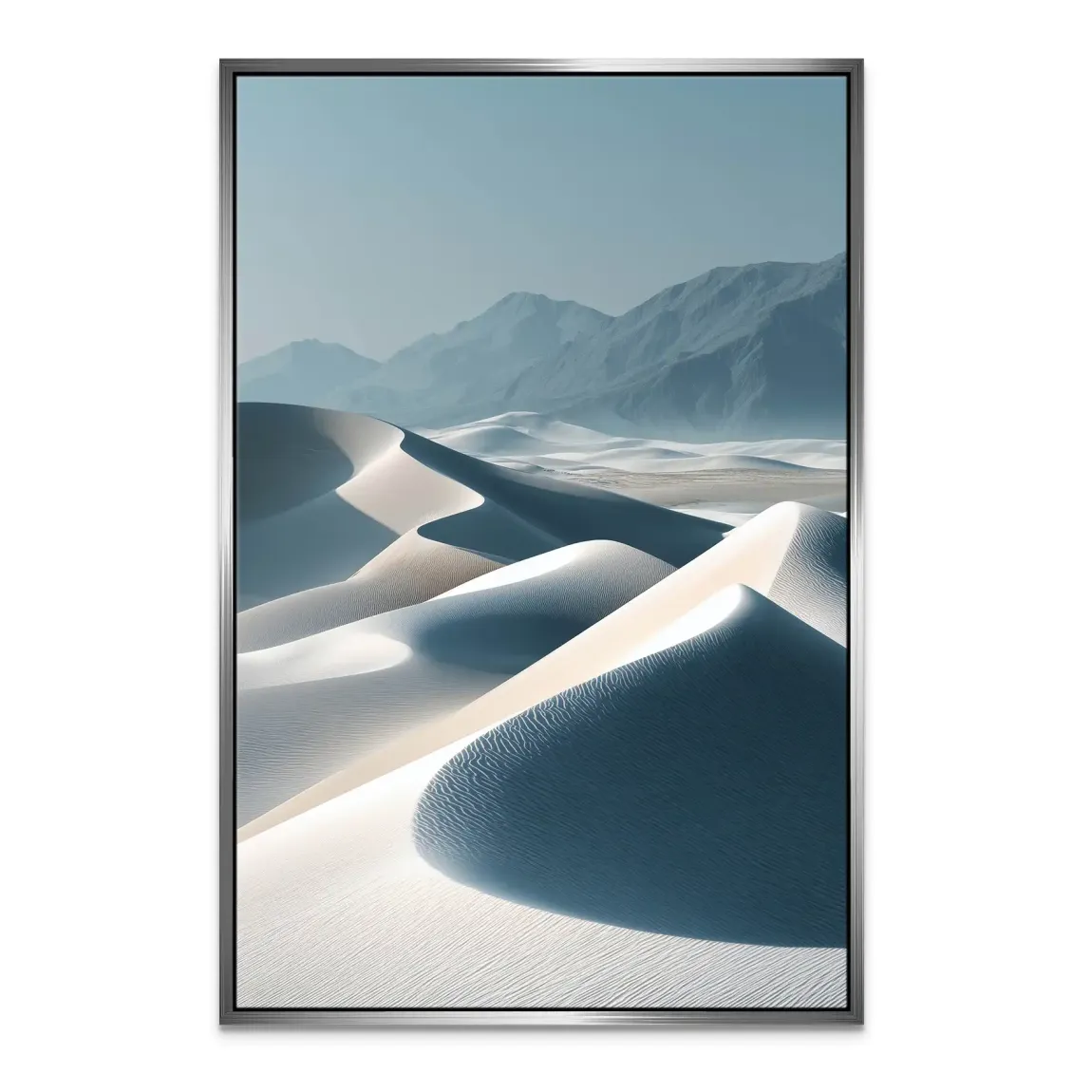 Zeit aus Sand Leinwand Bild