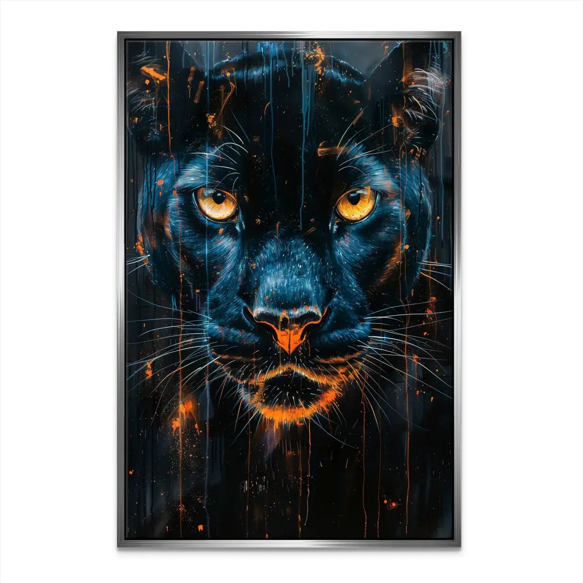 Black Panther Leinwand Bild INGALERIE