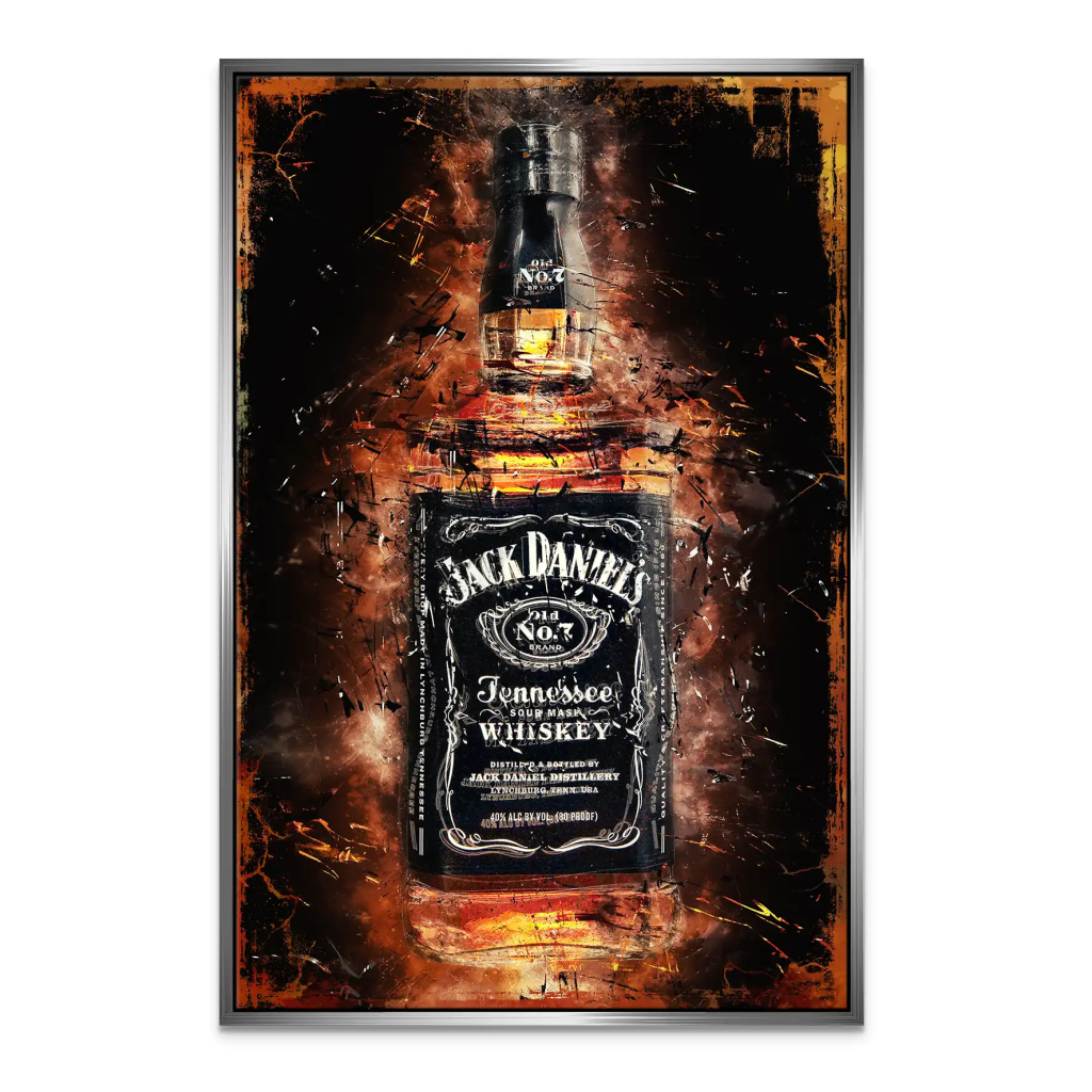 Jack Whisky Leinwand Bild INGALERIE