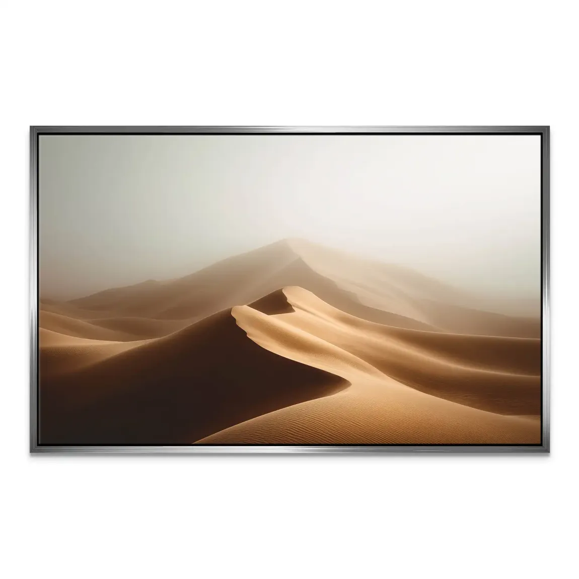 Wüstennebel Leinwand Bild