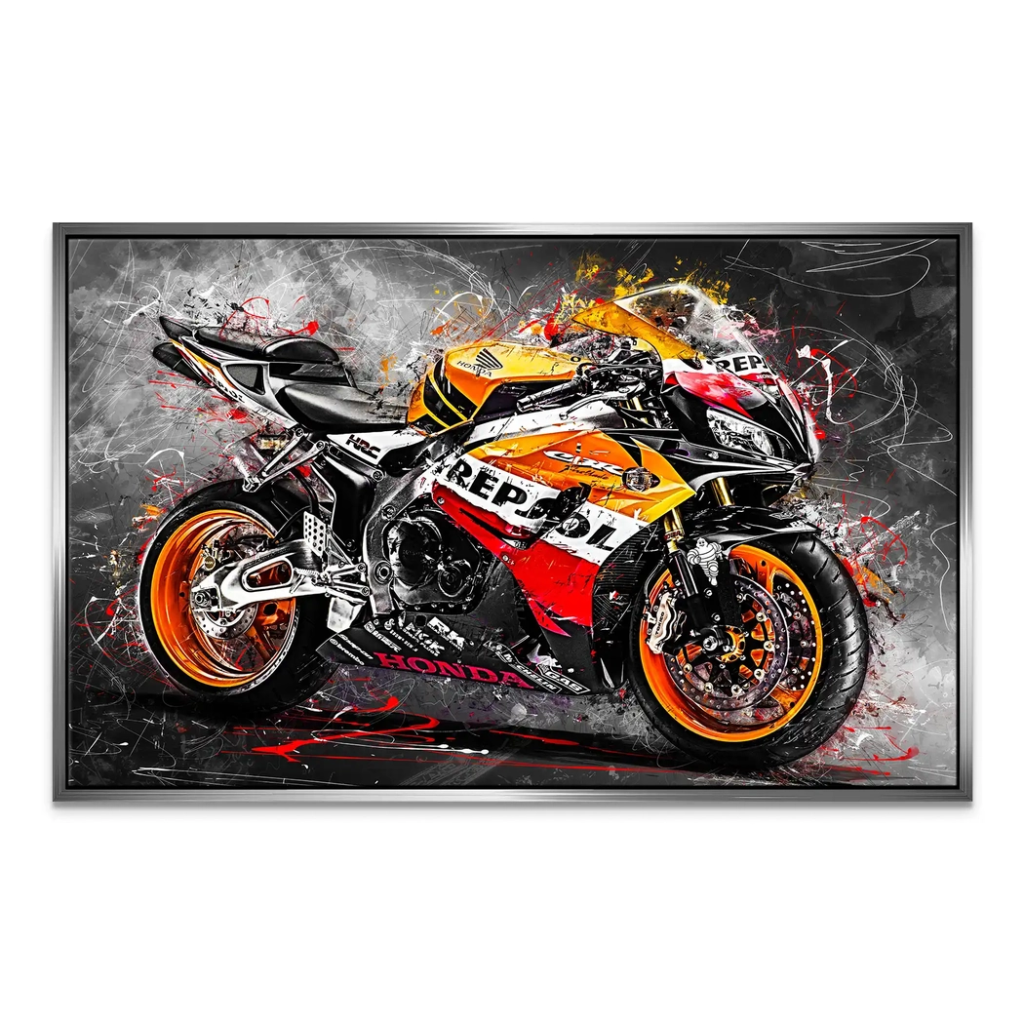 Honda CBR1000RR SC57 Leinwand Bild INGALERIE