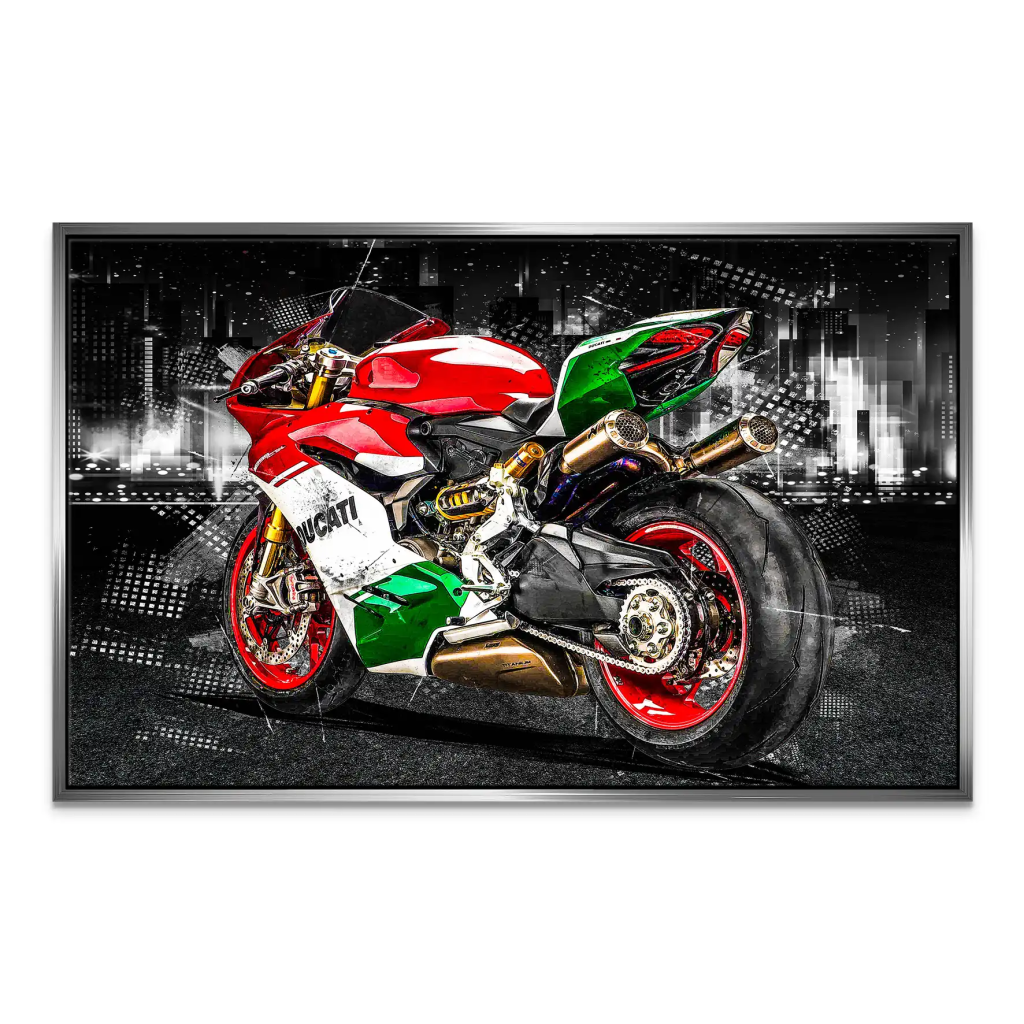 Ducati Supperleggera Leinwand Bild INGALERIE